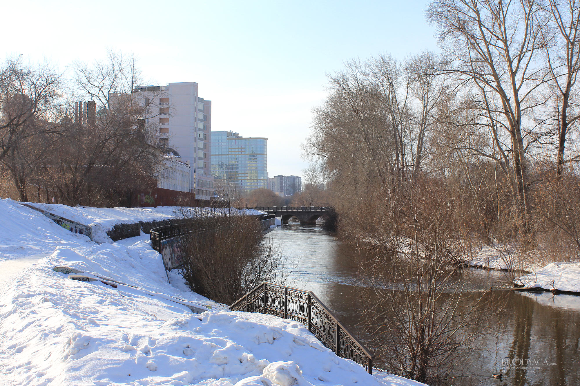 Царский мост (Мост через Исеть на Декабристов), Екатеринбург (Ekaterinburg)